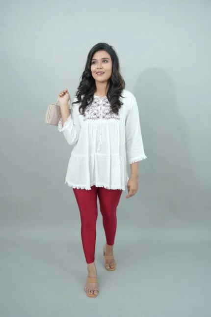 Ankle Fit Belt Leggings